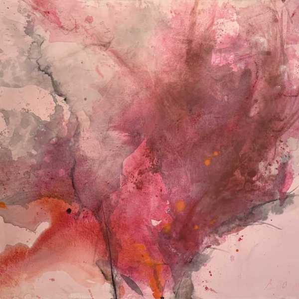 BLOOM technique mixte sur toile 150x120cm 1600